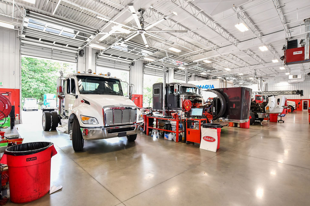 The Pete Store in Plainville Massachusetts Semi Truck Repair Shop