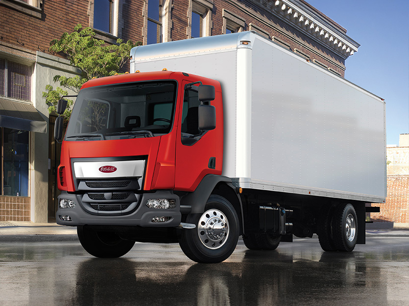 Peterbilt 220 box truck