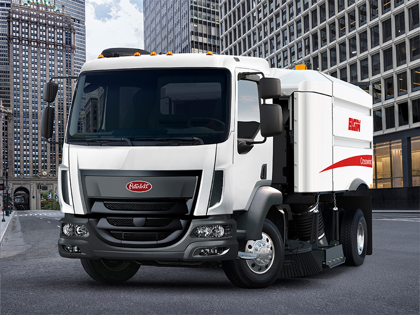 Peterbilt 220 street sweeper specs