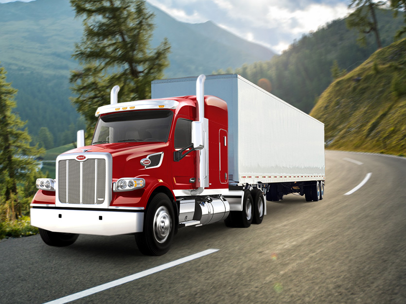 Peterbilt 567 sleeper cab