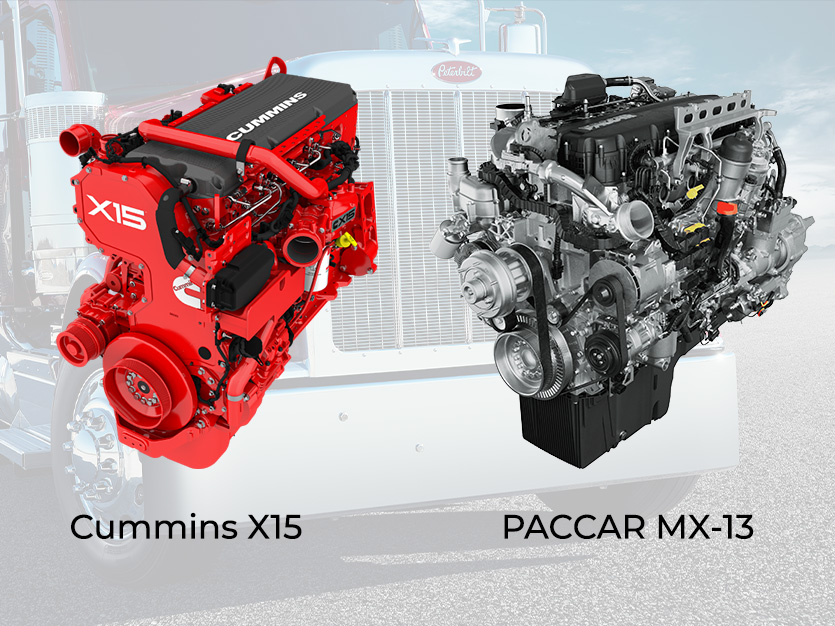 Peterbilt 589 engines