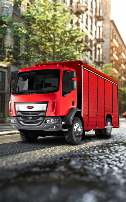 Peterbilt 220 refrigerated truck