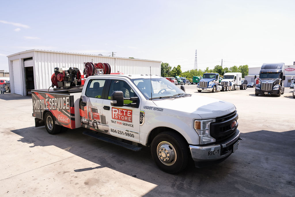The Peterbilt Store Richmond Virginia Mobile Truck Repair