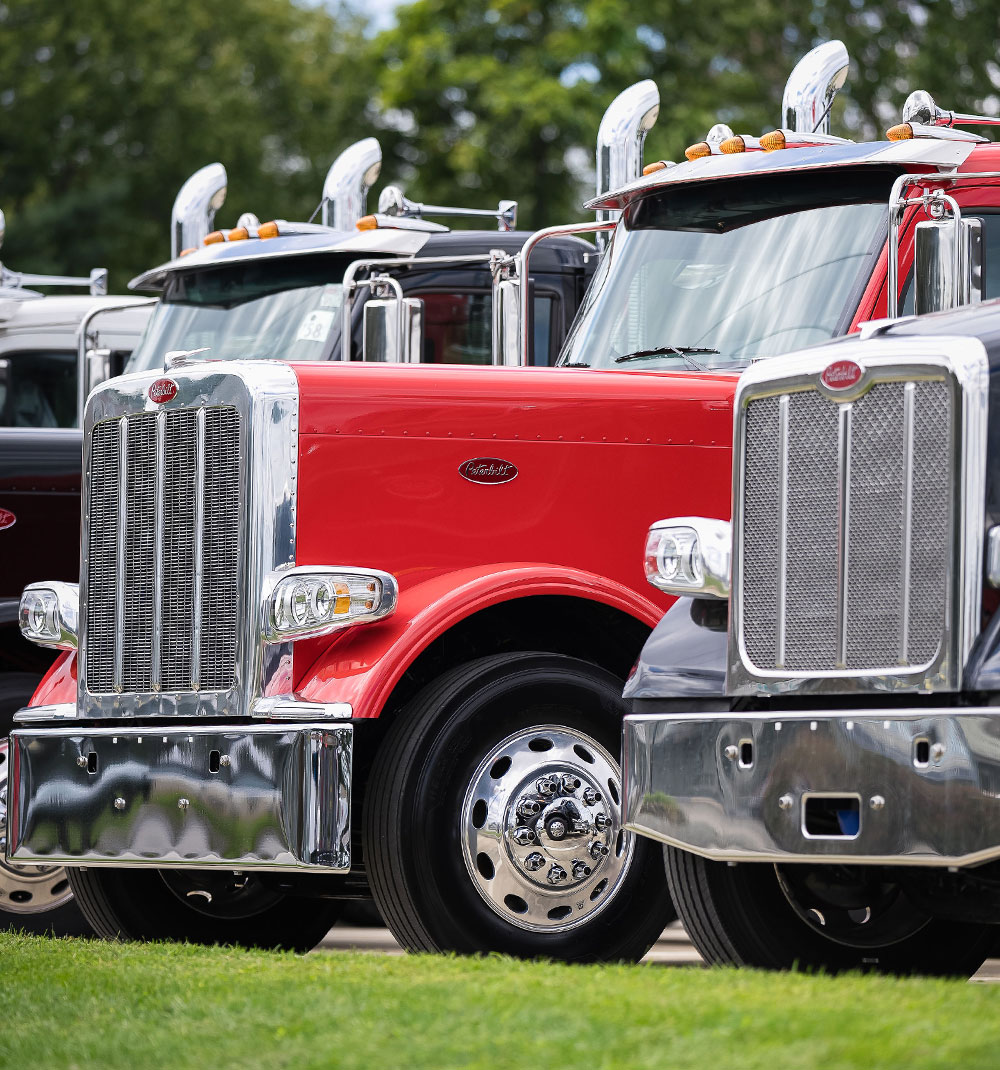 Red Peterbilt Truck